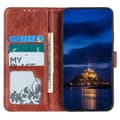 Miniatyrbild 3 av 6: Samsung Galaxy S23 Plus Fodral Crazy Horse Läder Brun