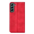 Miniatyrbild 6 av 6: Samsung Galaxy S23 Plus Flip Fodral Skin Touch Röd