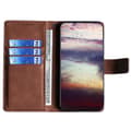 Miniatyrbild 2 av 6: Samsung Galaxy S23 Plus Fodral Krokodil Textur Brun