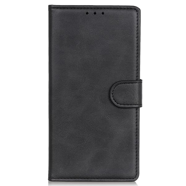 Samsung Galaxy S23 Fodral Solid Läder Svart