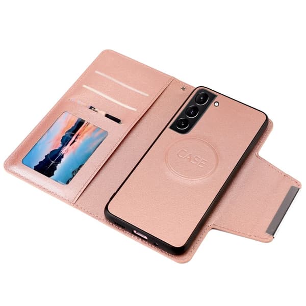 Samsung Galaxy S23 2in1 Magnet Fodral Roséguld