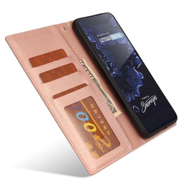 Samsung Galaxy S23 2in1 Magnet Fodral Roséguld
