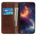 Miniatyrbild 2 av 6: Samsung Galaxy S23 Plus Flip Fodral Split Läder Brun