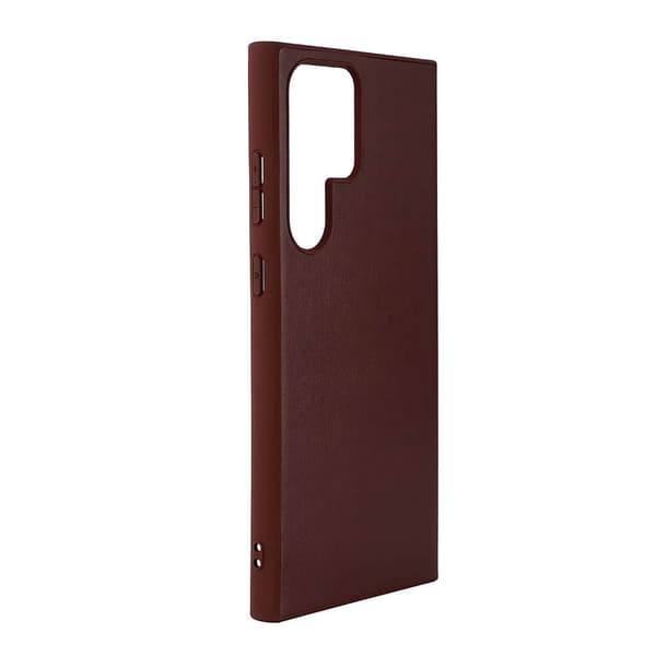 Mobildeksel PU Brun - Samsung S23 Ultra 5G