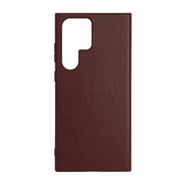 Mobildeksel PU Brun - Samsung S23 Ultra 5G