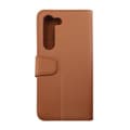 Miniatyrbild 3 av 5: Samsung Galaxy S23 5G Plånboksfodral med Extra Kortfack – Brun