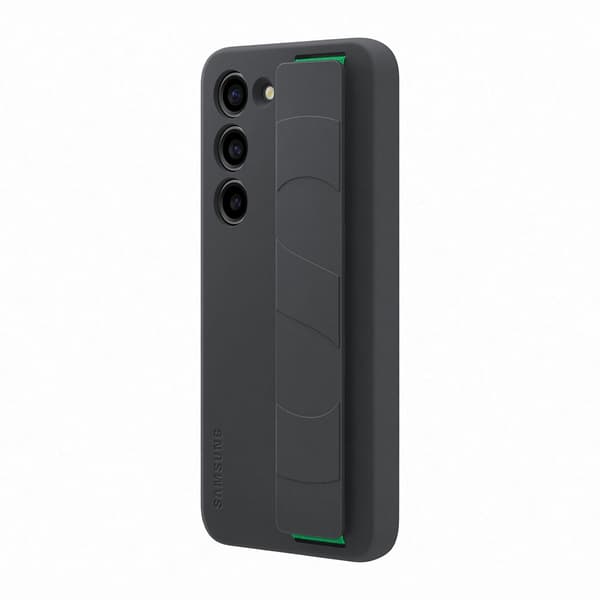 Samsung Original Galaxy S23 Kuori Silicone Grip Case Musta
