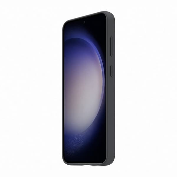 Samsung Original Galaxy S23 Plus Cover Silicone Grip Case Sort