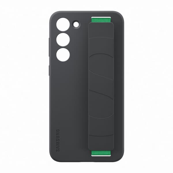 Samsung Original Galaxy S23 Plus Cover Silicone Grip Case Sort