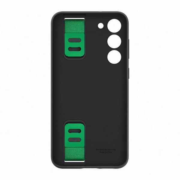 Samsung Original Galaxy S23 Plus Cover Silicone Grip Case Sort