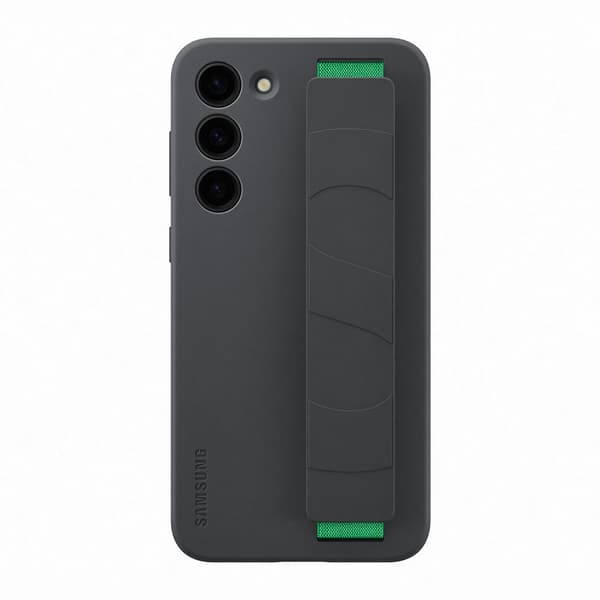 Samsung Original Galaxy S23 Plus Cover Silicone Grip Case Sort