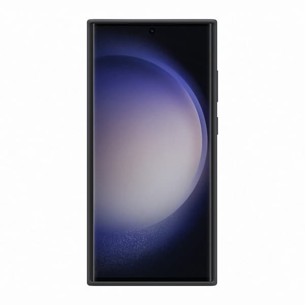 Samsung Original Galaxy S23 Ultra Deksel Silicone Grip Case Svart