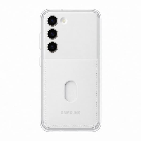Samsung Original Galaxy S23 Cover Frame Case Hvid