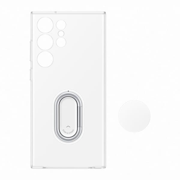 Samsung Original Galaxy S23 Ultra Kuori Clear Gadget Case Läpinäkyvä Kirkas
