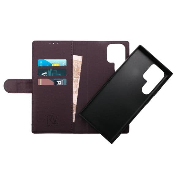 Samsung Galaxy S23 Ultra Plånboksfodral med Magnet – Lila