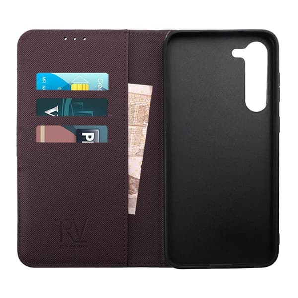 Samsung Galaxy S23 Plånboksfodral Magnet Rvelon - Lila