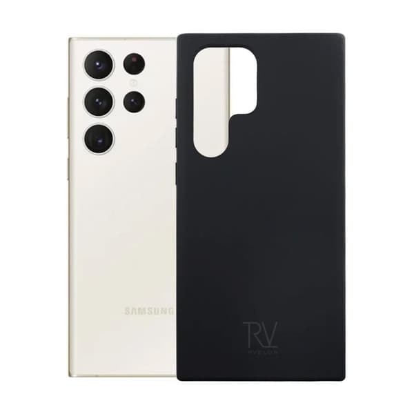 Samsung Galaxy S23 Ultra Silikonskal Rvelon - Svart