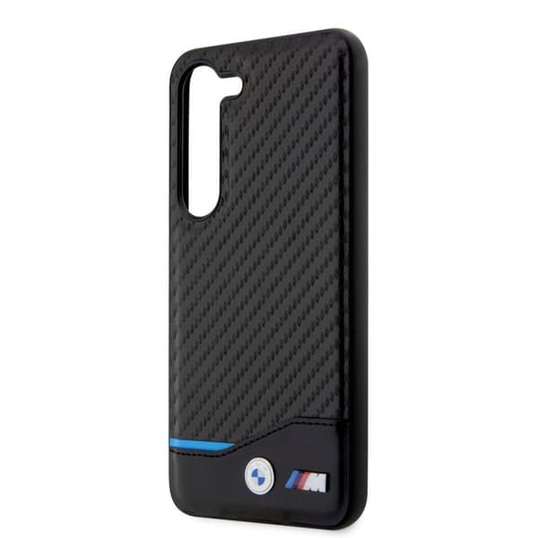 BMW Samsung Galaxy S23 Plus Deksel Carbon & Stripe Svart