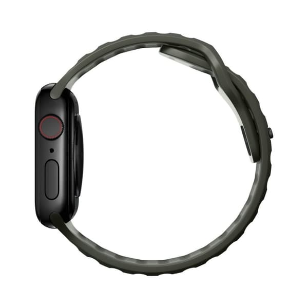 NOMAD Apple Watch 38/40/41/42mm Armband Sport Band Ash Green