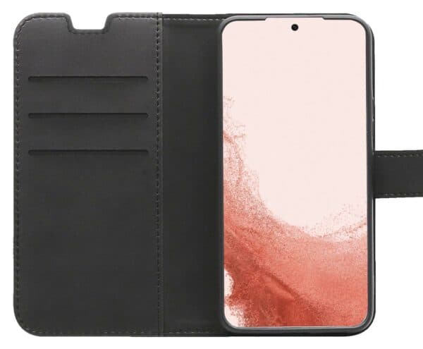 Vivanco Samsung Galaxy S23 Plus Kotelo Classic Wallet Musta