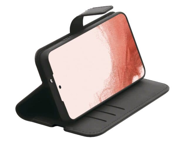 Vivanco Samsung Galaxy S23 Plus Kotelo Classic Wallet Musta