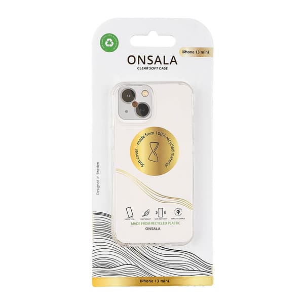 Mobilskal Återvunnen TPU Transparent - iPhone 13 Mini