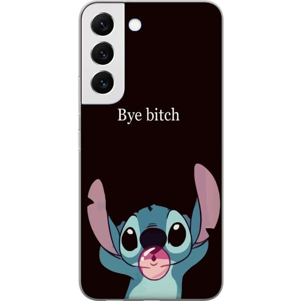 Samsung Galaxy S22+ 5G Genomskinligt Skal Bye bitch, Stitch