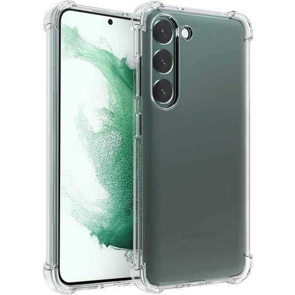 Samsung S23 Plus stødabsorberende silikonetui Shockr