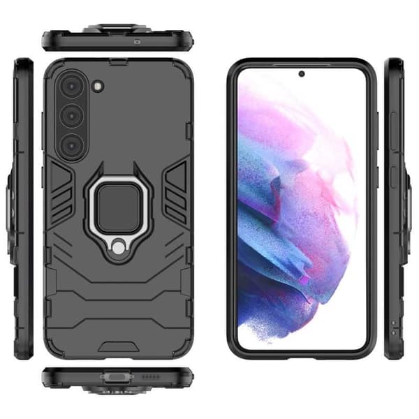 Samsung S23 Plus stødsikker etui med ThinArmor-ringholder