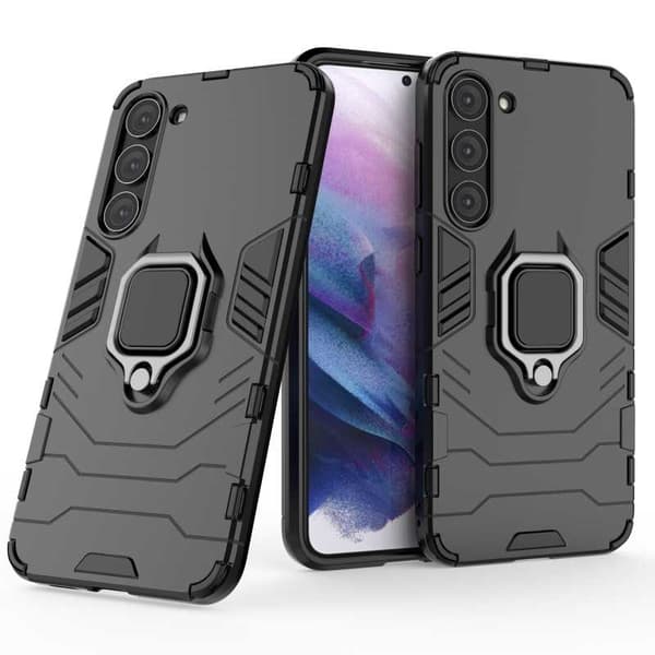 Samsung S23 Plus stødsikker etui med ThinArmor-ringholder