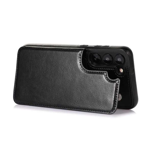 Samsung S23 Plus stødsikker dækselkortholder 3-POCKET Flippr