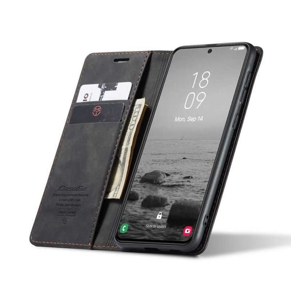 Samsung S23 Plus Elegant Flipfodral CaseMe 3-FACK