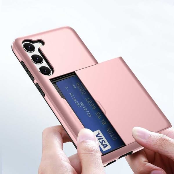 Samsung S23 Plus Stöttåligt Skal Kortfack StreetWise