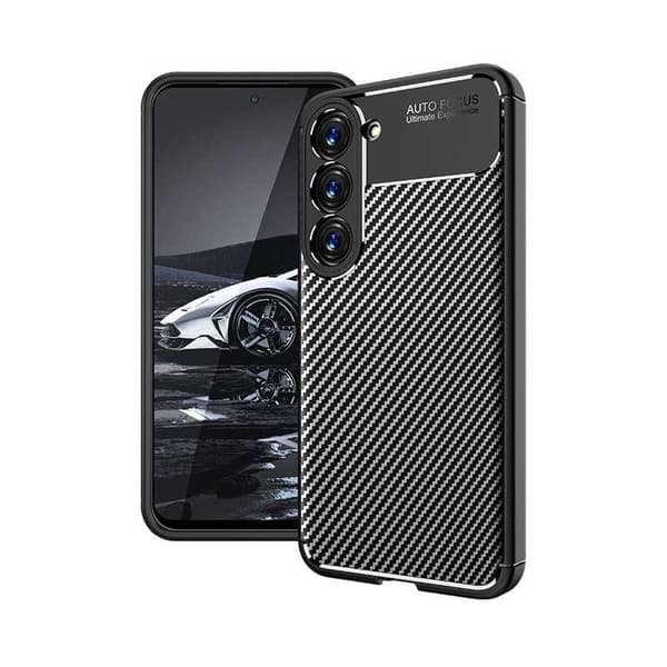 Samsung S23 Plus Stöttåligt Slimmat Skal FullCarbon V4