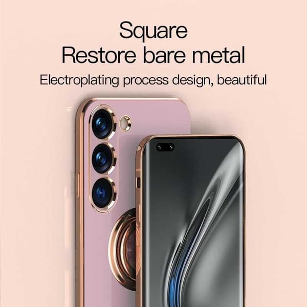 Samsung S23 Plus Elegant & Stöttåligt Skal med Ringhållare Flawless