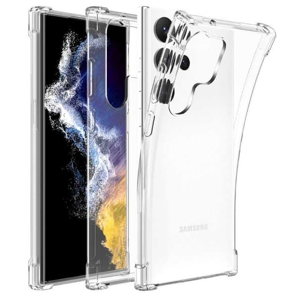 Samsung S23 Ultra Stöttåligt Skal med Förstärkta Hörn