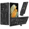 Pikkukuva 1 / 9: Samsung S23 Ultra Stöttåligt Skal Kickstand & Kortfack ThinArmor V3