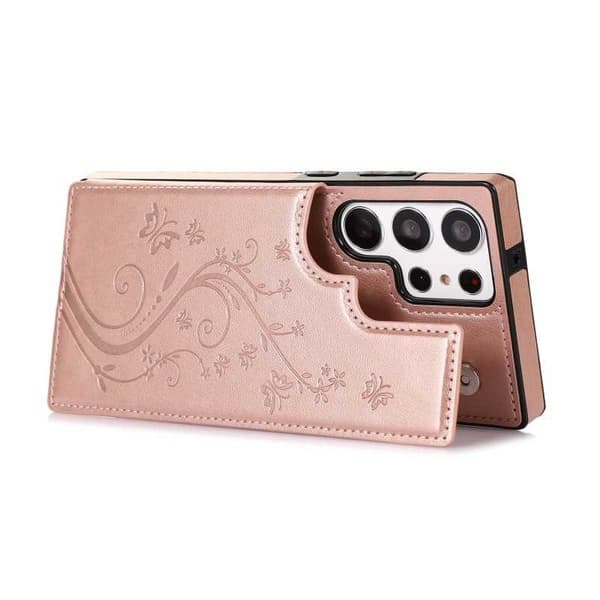 Samsung S23 Ultra Stødsikker Cover Kortholder 3-SLOT Flippr V2