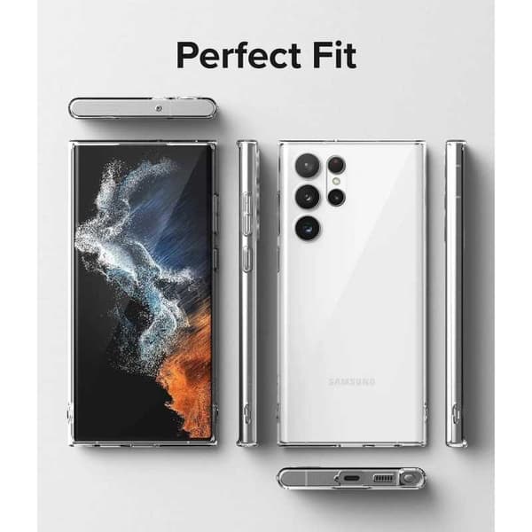 Samsung S23 Ultra Stødabsorberende silikonetui Simple