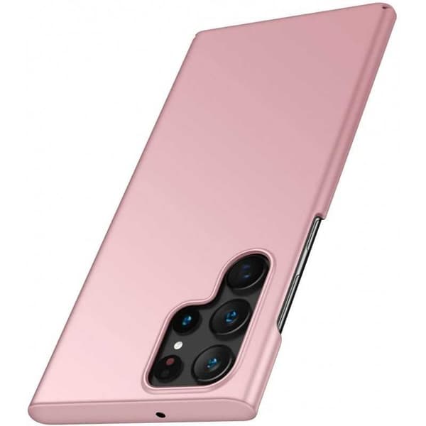 Samsung S23 Ultra Tunt Lätt Mobilskal Basic V2 Rosenguld