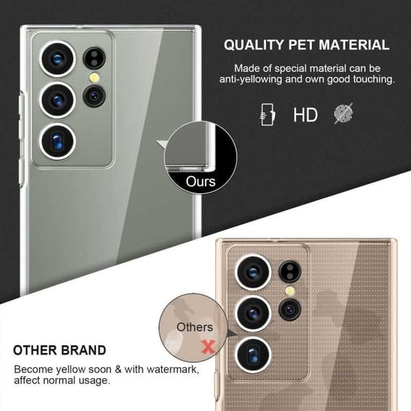 360° Heltäckande & Stötdämpande Skal Samsung S23 Ultra