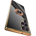 Miniatyrbillede 1 af 8: Samsung S23 Ultra Elegant & Stöttåligt Skal med Ringhållare Flawless