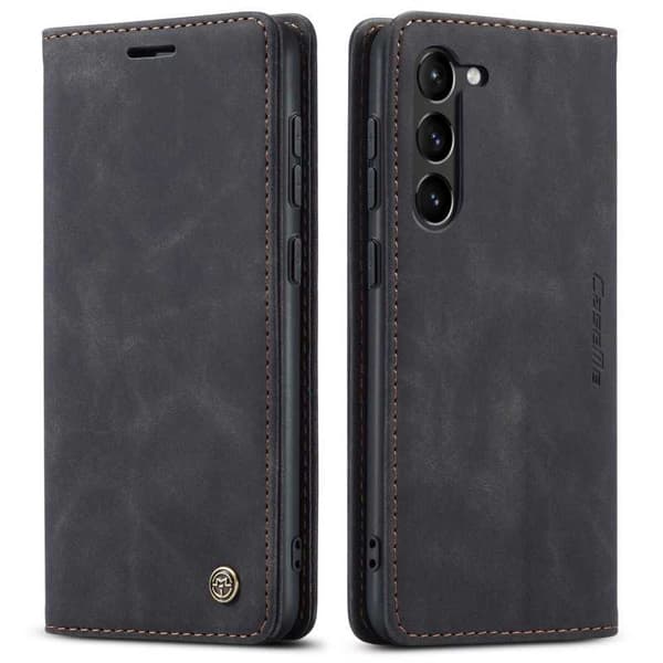 Samsung S23 Elegant Flipfodral CaseMe 3-FACK