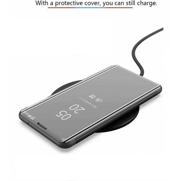 Samsung S23 Smart Flip Case Clear View Standing V2 Rocket