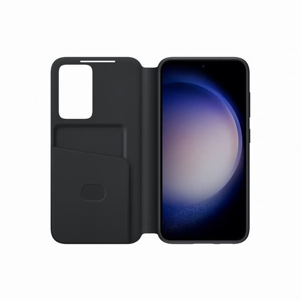 Samsung Original Galaxy S23 Plus Etui Smart View Wallet Case Svart