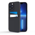 Pikkukuva 3 / 10: iPhone 14 Pro Max -kuori - mikrokuituinen silikoni Kaksoiskorttipaikka