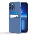 Pikkukuva 8 / 10: iPhone 14 Pro Max -kuori - mikrokuituinen silikoni Kaksoiskorttipaikka