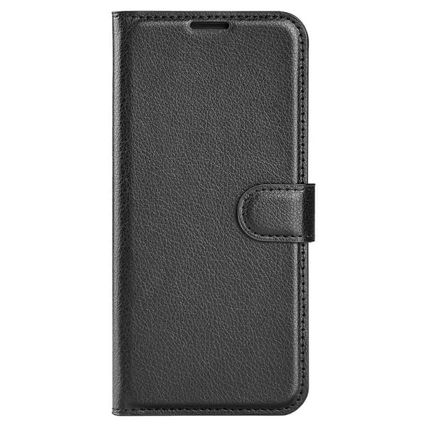 Nordic Covers Samsung Galaxy S23 Kotelo Litchi Raven Black