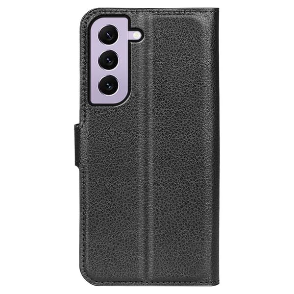 Nordic Covers Samsung Galaxy S23 Kotelo Litchi Raven Black