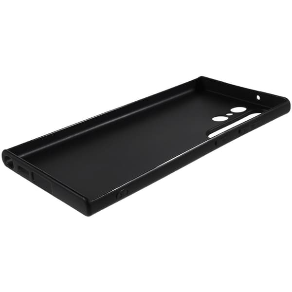 Nordic Covers Samsung Galaxy S23 Ultra Kuori Feather Series Raven Black